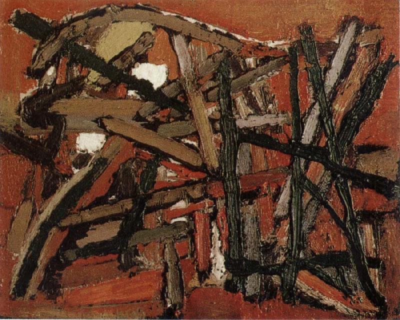 Red Figure, Nicolas de Stael